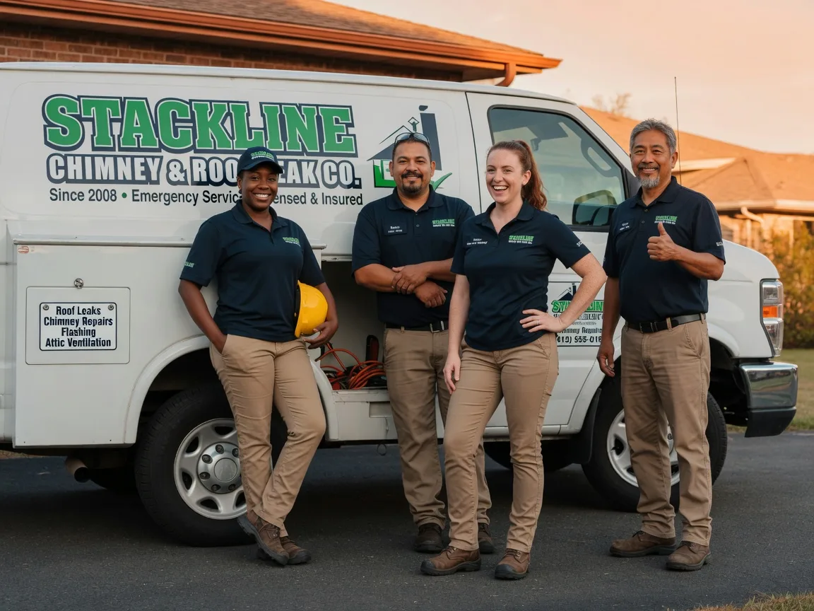 Chimney flashing repair company in Branchville, SC